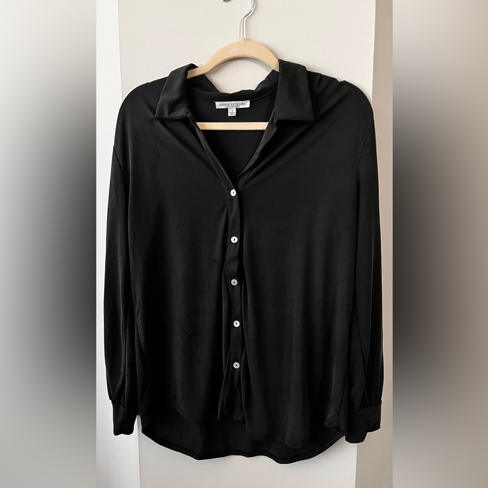 Elegant Black Women's Top